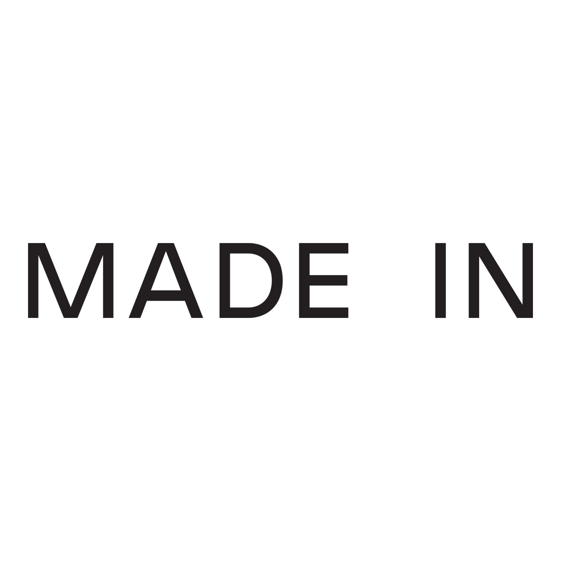 Made In logo